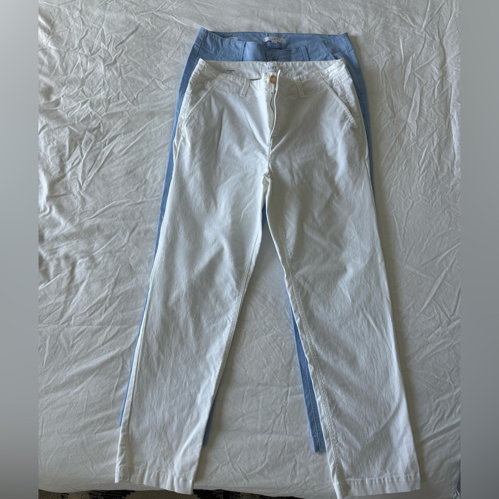 LOFT, size 4, The Monroe slim pants